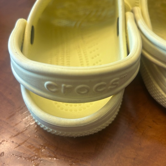 Yellow Women’s Crocs - Picture 6 of 9